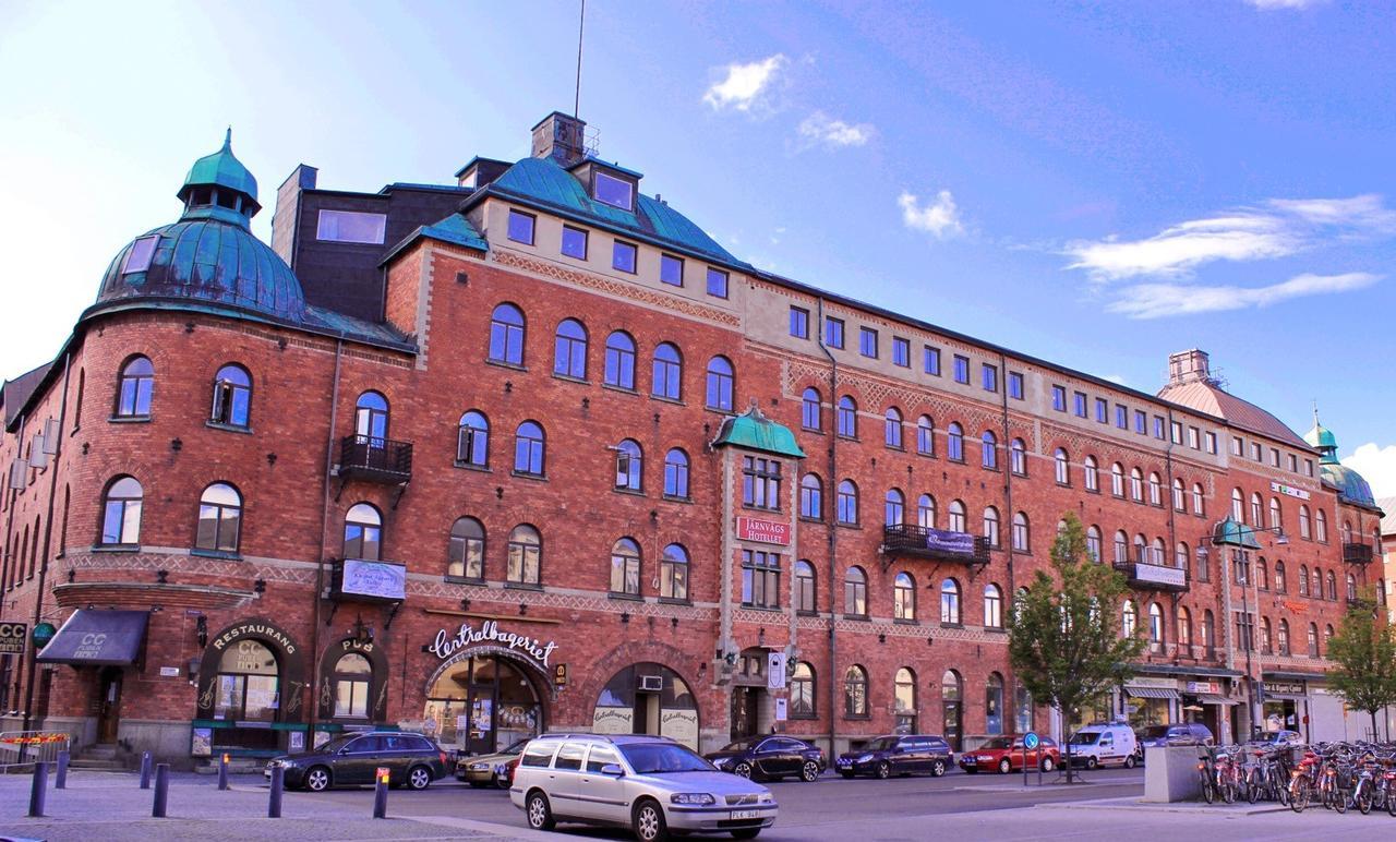 Jaernvaegshotellet Gävle Esterno foto
