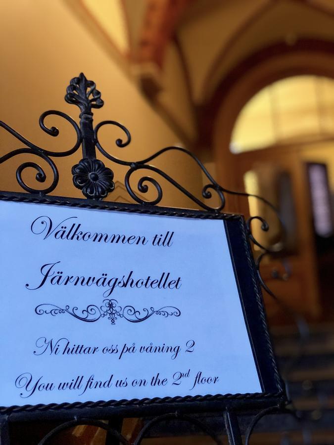 Jaernvaegshotellet Gävle Esterno foto